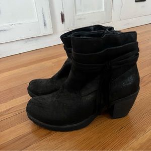 Boc black ankle boots size 8.5